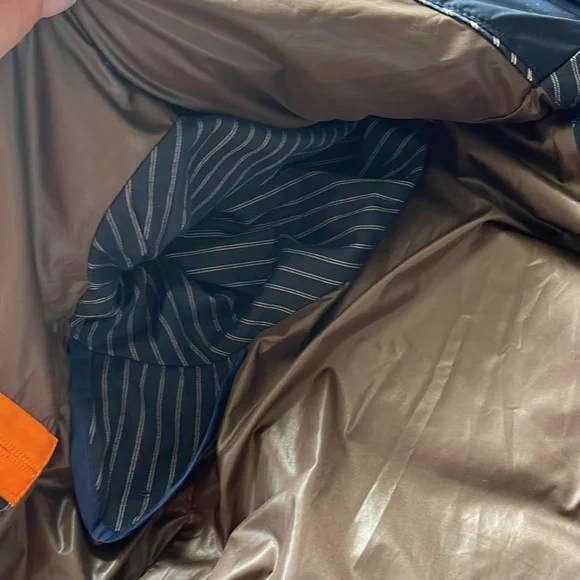 Harmont & Blaine Navy Puffer w/ Fur Hood - Picture 14 of 16